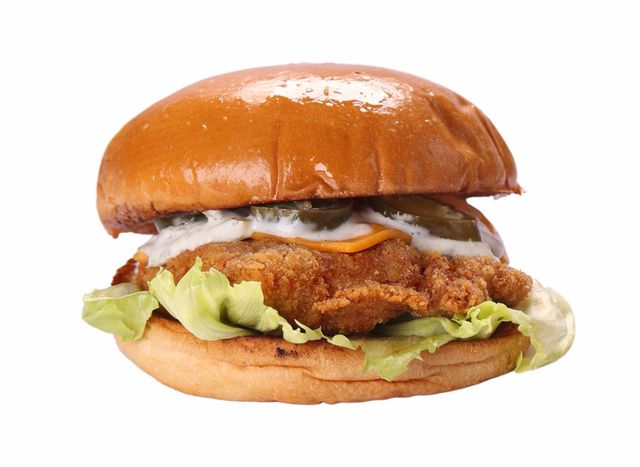 Crispy Ranch Chicken Burger